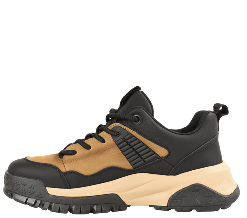 Ghete sport, barbati, GRYXX, 5507, negru, piele naturala